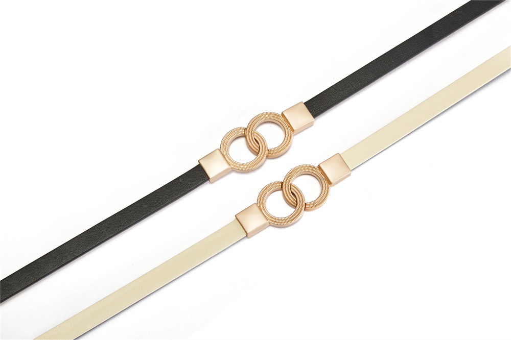 Elegant Simplicity Stylish Women S Leather Waist Belt