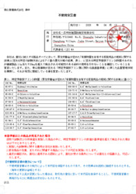 Inspection and test report 2