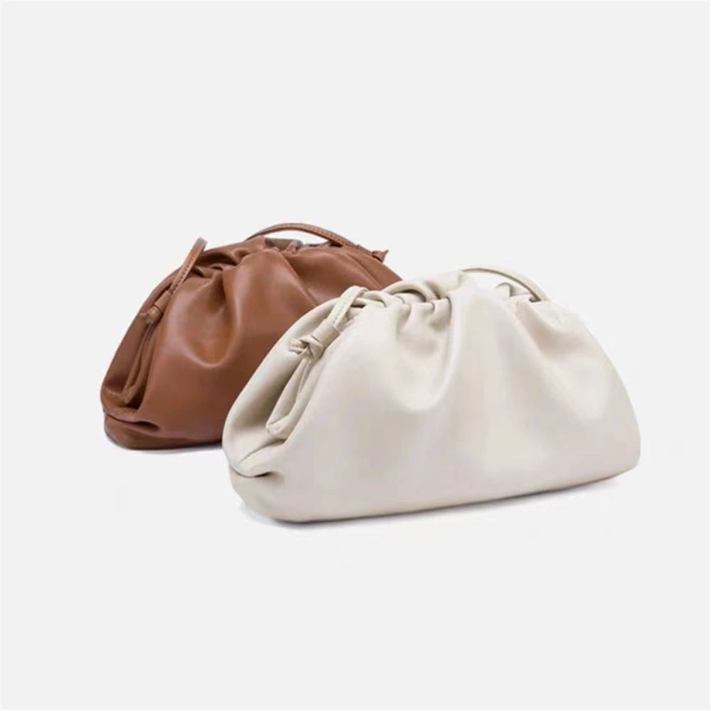 Versatile Fashionable Drawstring Leather Bag