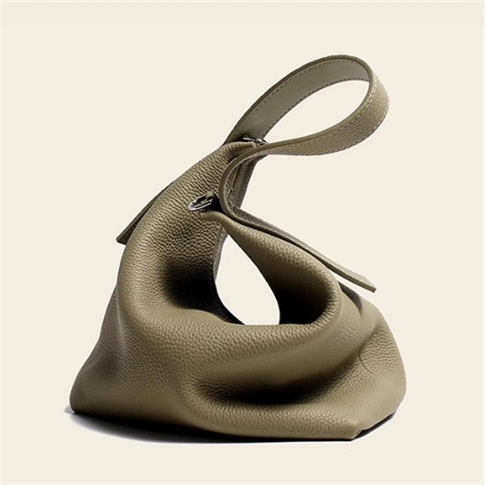 Fashionable new top-layer cowhide tote bag