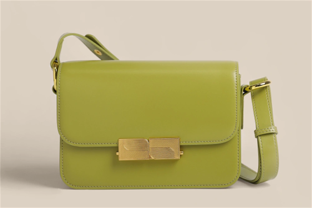 High-Quality Leather Mini Square Bag for Women