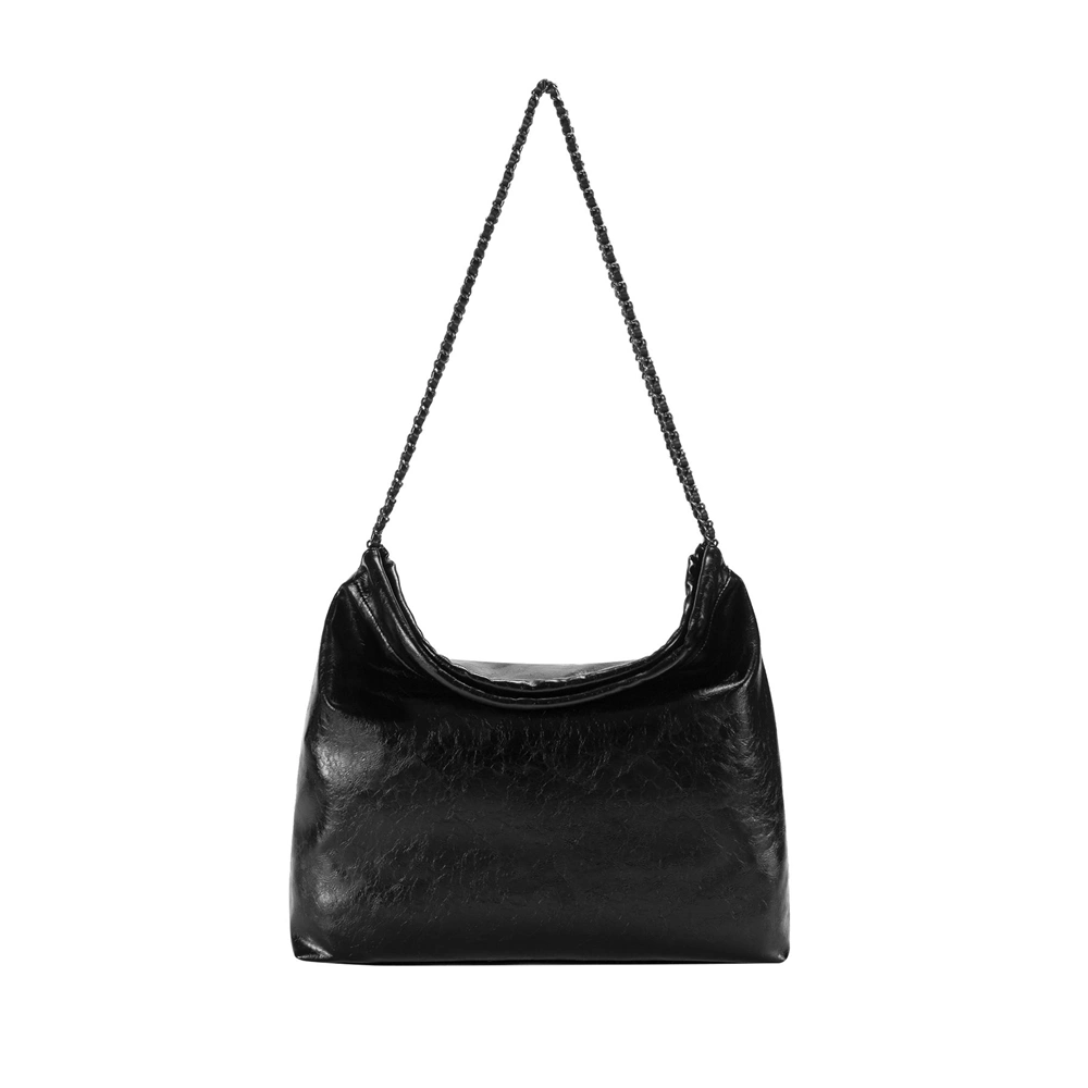 Leather Large Capacity Hobo Shoulder Bag